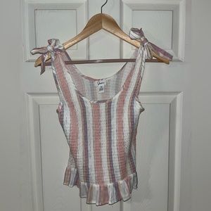 Striped tank top